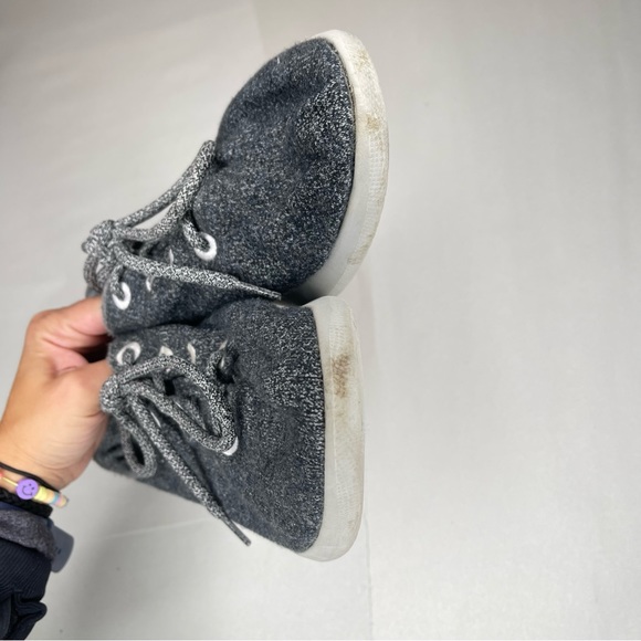 Allbirds Womens Size 10 Heather Gray The Wool Runners Lace Up Sneakers - Picture 9 of 9